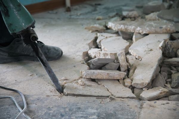 Concrete Slab Removal in Mansfield