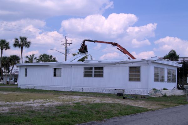 Mobile Home Demolition in Mansfield